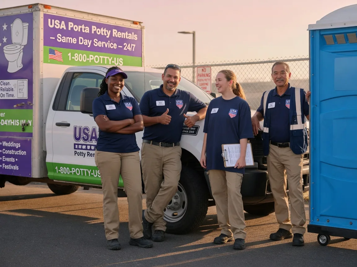 Porta Potty Rental company in Comins, MI